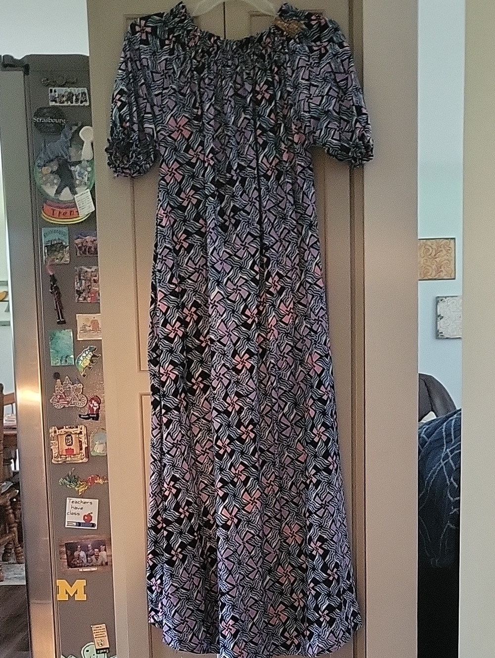 Flowy African Print Maxi Dress - Made In Uganda